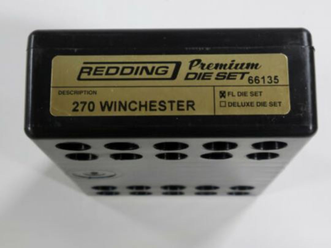 Redding Premium Series Full Length Die Set 270 Win RED-66135 image 1